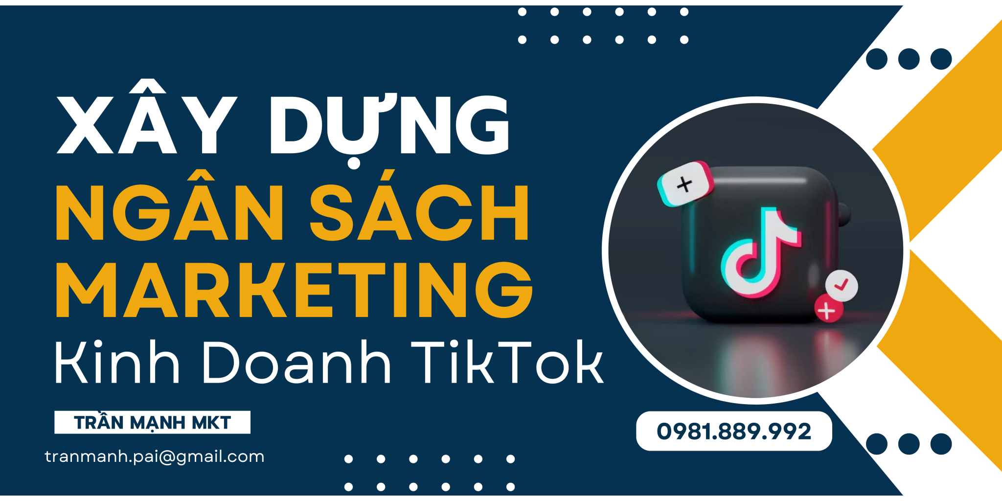 Trần Mạnh Mkt – Hỗ Trợ Các Vấn Đề ADS Tiktok